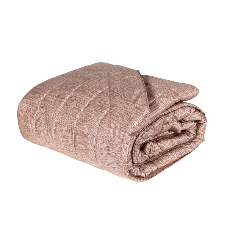 HIDAMARI Quilt - Taglia: 2 piazze,Colore: HIDAMARI - DUSTY PINK + SANDALO