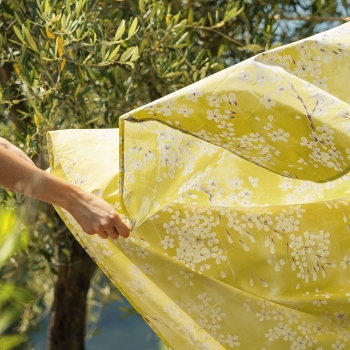 KIMONO Bettüberwurf-und Bettlaken-Set