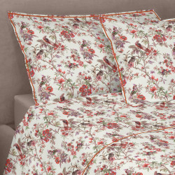 BIRDS GARDEN Sheet-Bedspread Set