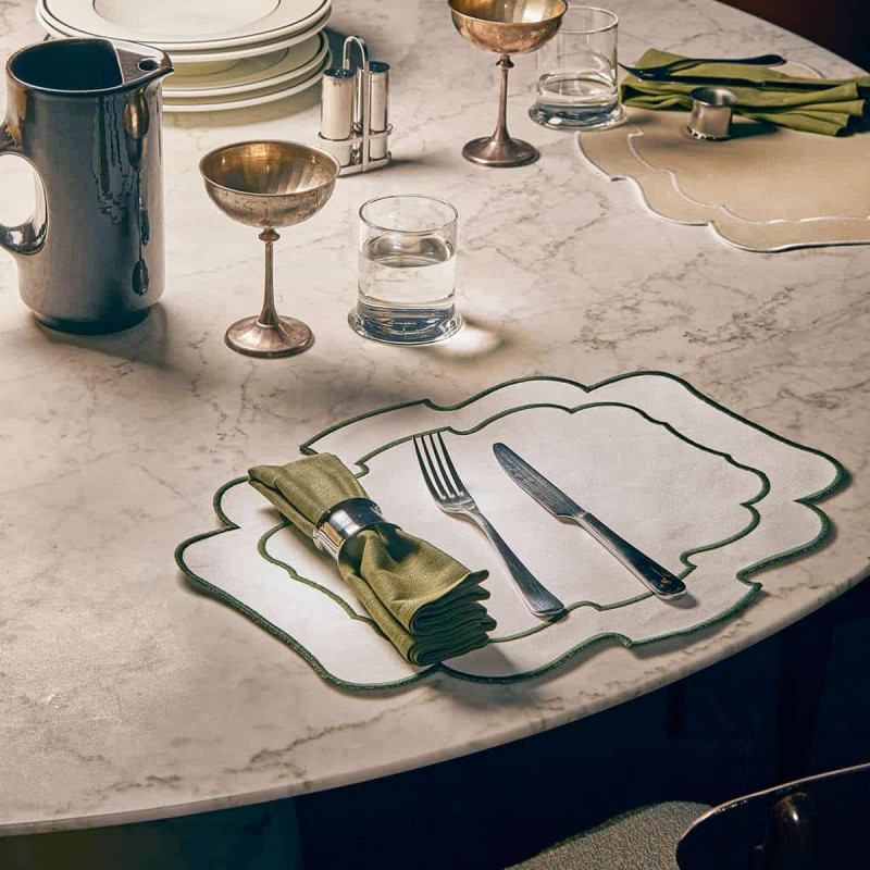 INTAGLIO Set 2 placemat