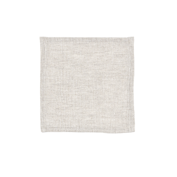 BRERA 6 tovagliolini COKTAIL 16X16 - NATURALE