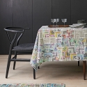 GEOMETRIE Tablecloth 145x180