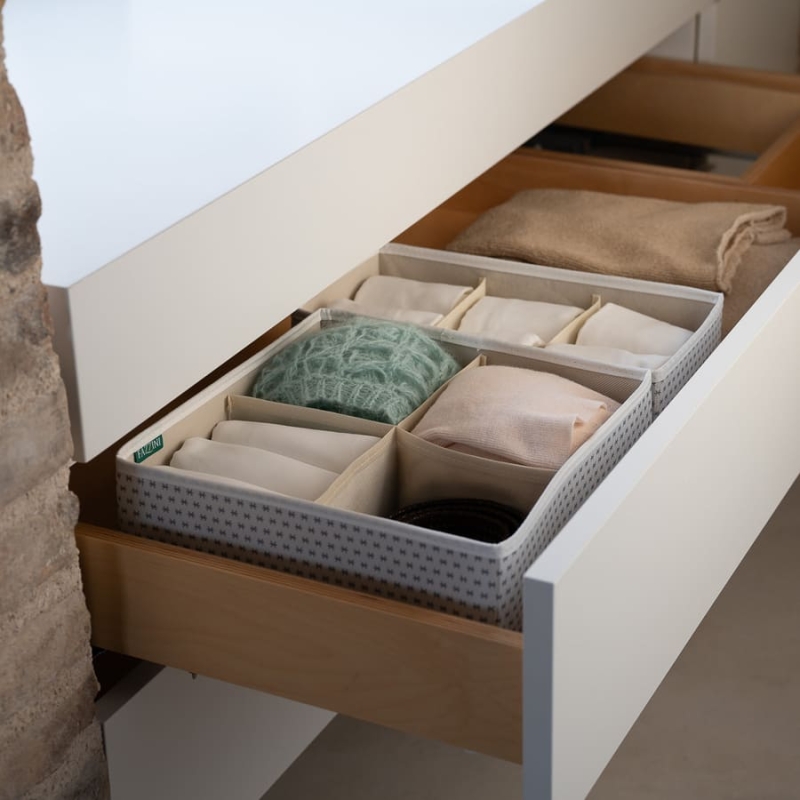DRAWER ORGANIZER 3 COMPARTMENTS