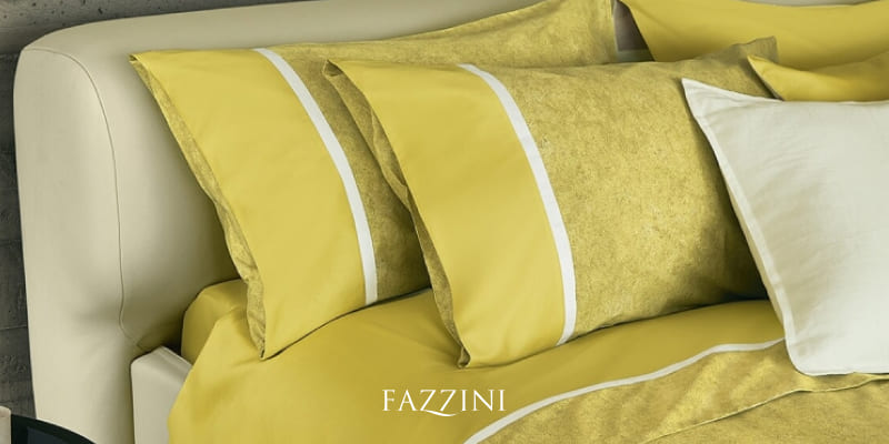 Linea Galuchat - Fazzini. Percalle di puro cotone tinto e sovrastampato